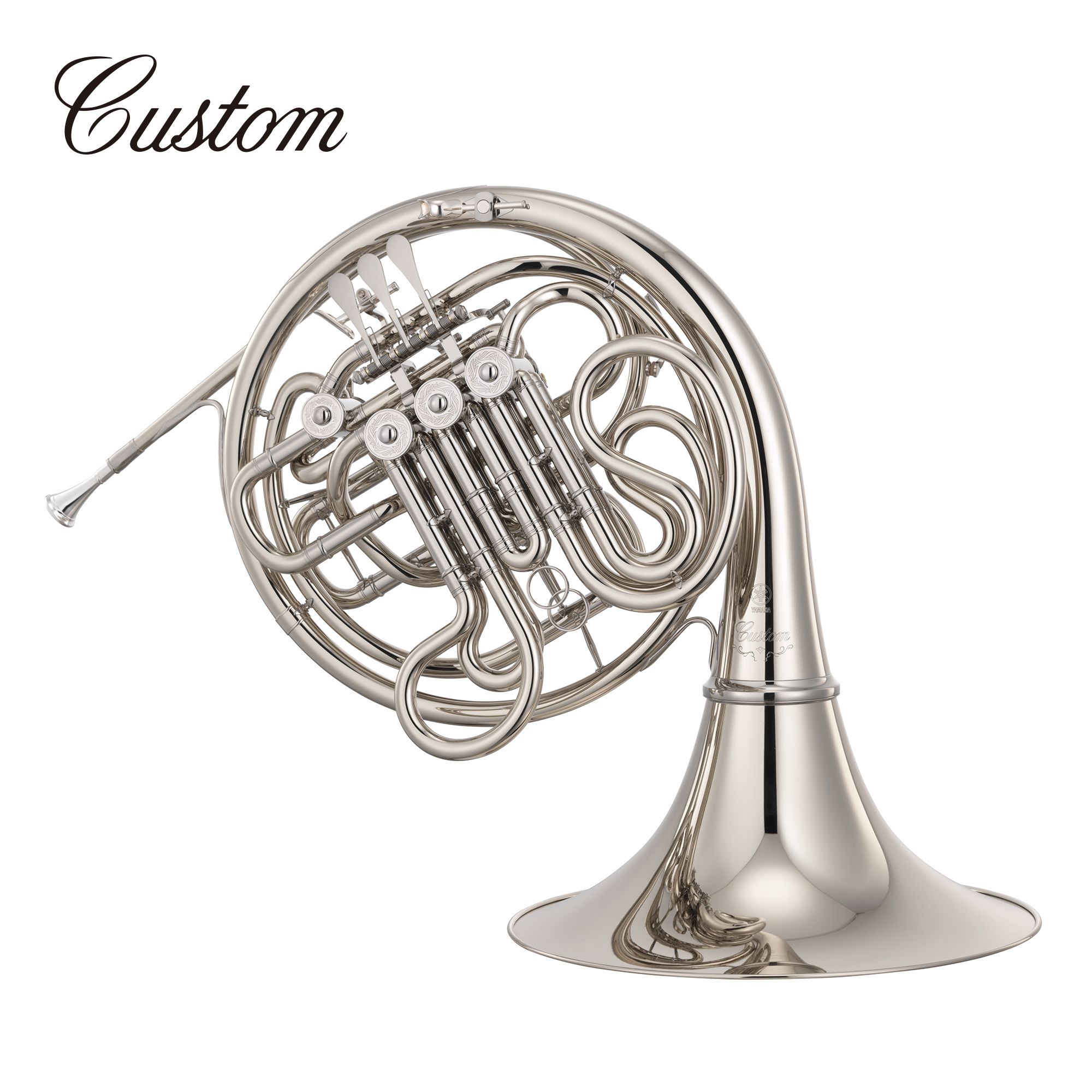 Yamaha YHR-872ND nickel-silver French horn